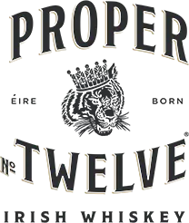 Proper No. Twelve Black Gold Primary - Logo